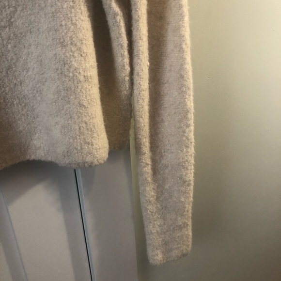 Free People Cream Cowl Neck Sweater Top – NWOT - Picture 5 of 7